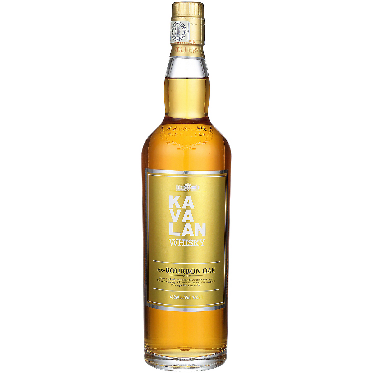 Kavalan Single Malt Whisky Ex Bourbon Cask 92 750ml