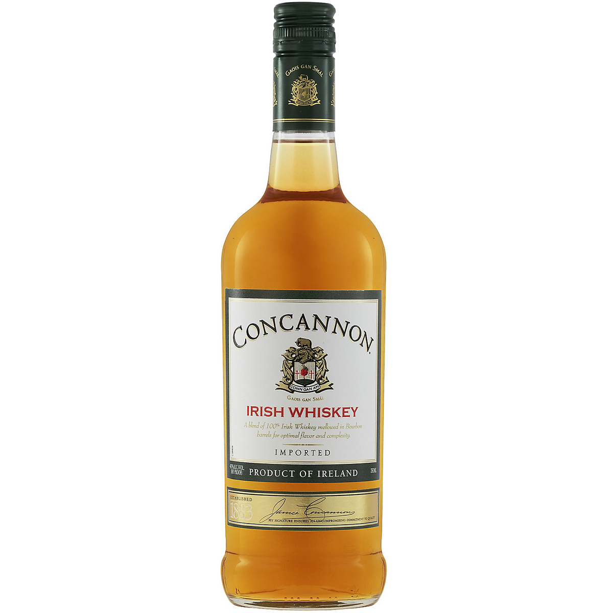 Concannon Blended Irish Whiskey 80 750ml