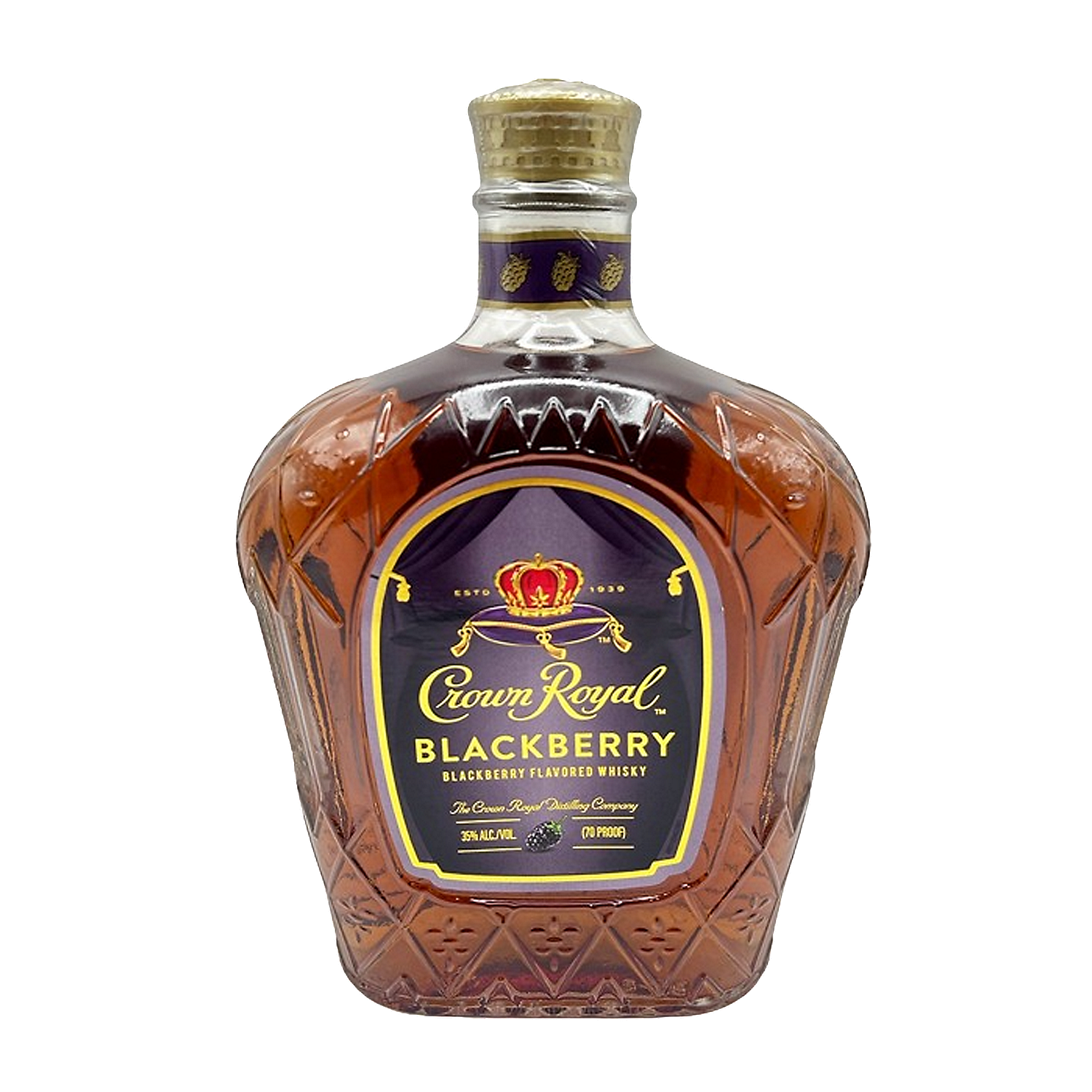 Crown Royal Blackberry Flavored Whiskey-Other 70 750ml