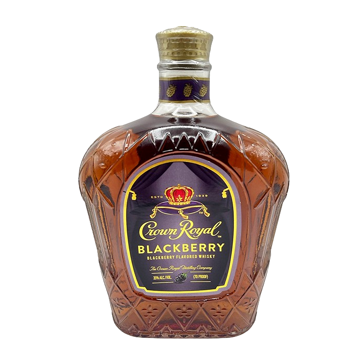 Crown Royal Blackberry Flavored Whiskey-Other 70 750ml