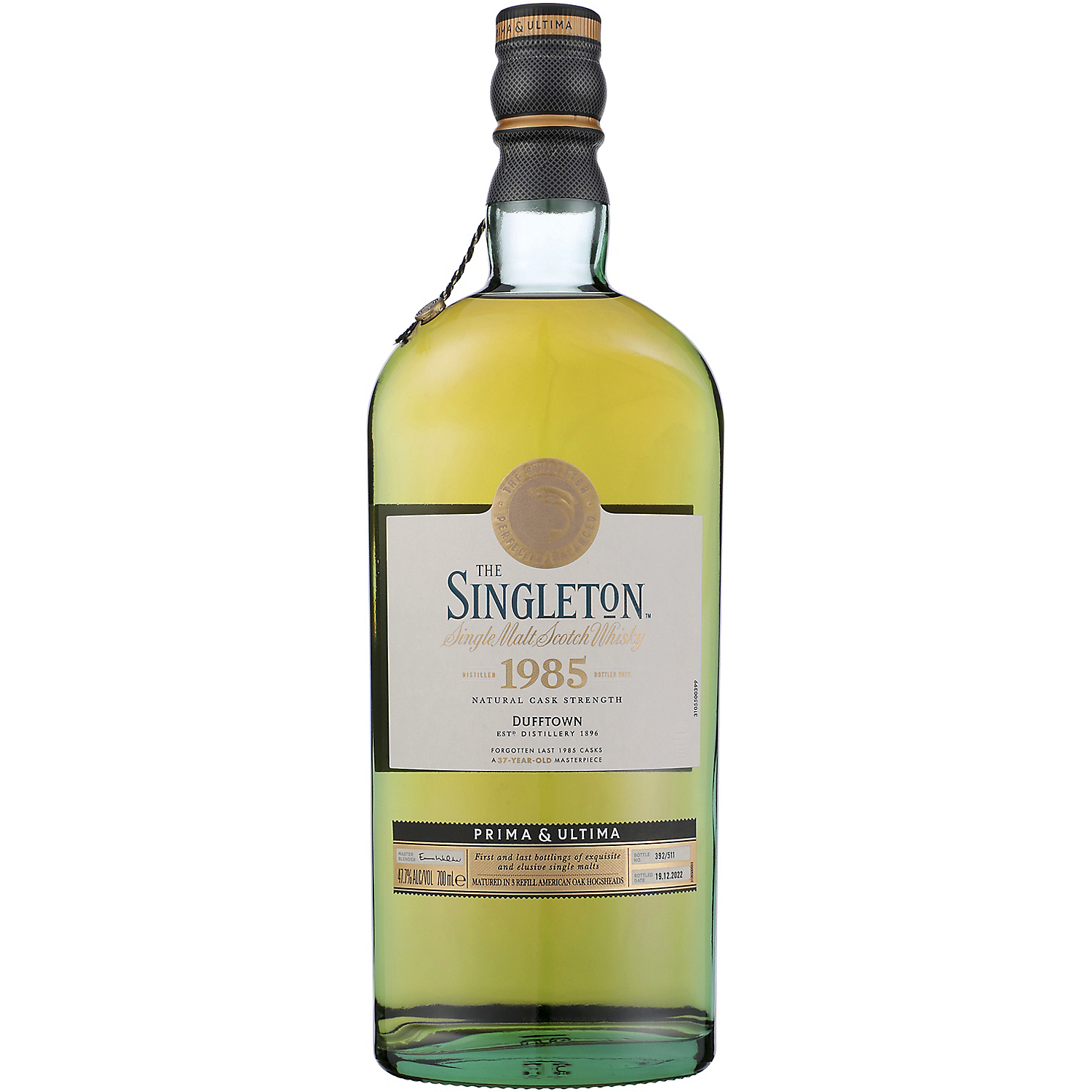 The Singleton Of Dufftown Single Malt Scotch Natural Cask Strength 1985 Prima Ultima 37 Yr 95.4 700ml