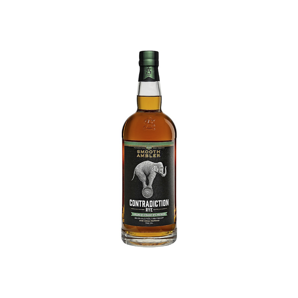 Smooth Ambler Blend Of Straight Rye Whiskies Contradiction Rye 105 750ml