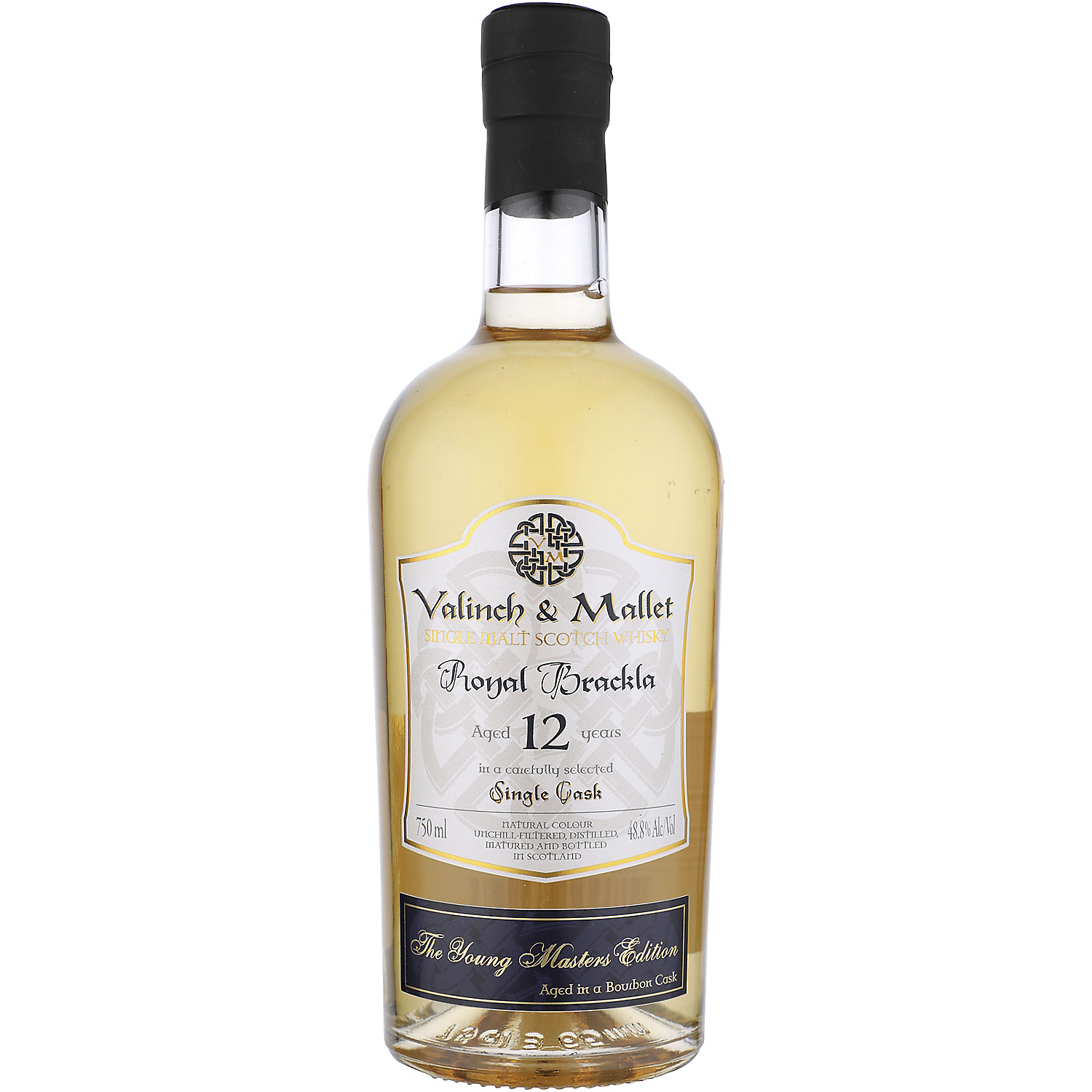 Valinch & Mallet Single Malt Scotch Royal Brackla Distillery The Young Masters Edition 12 Yr 97.6 750ml