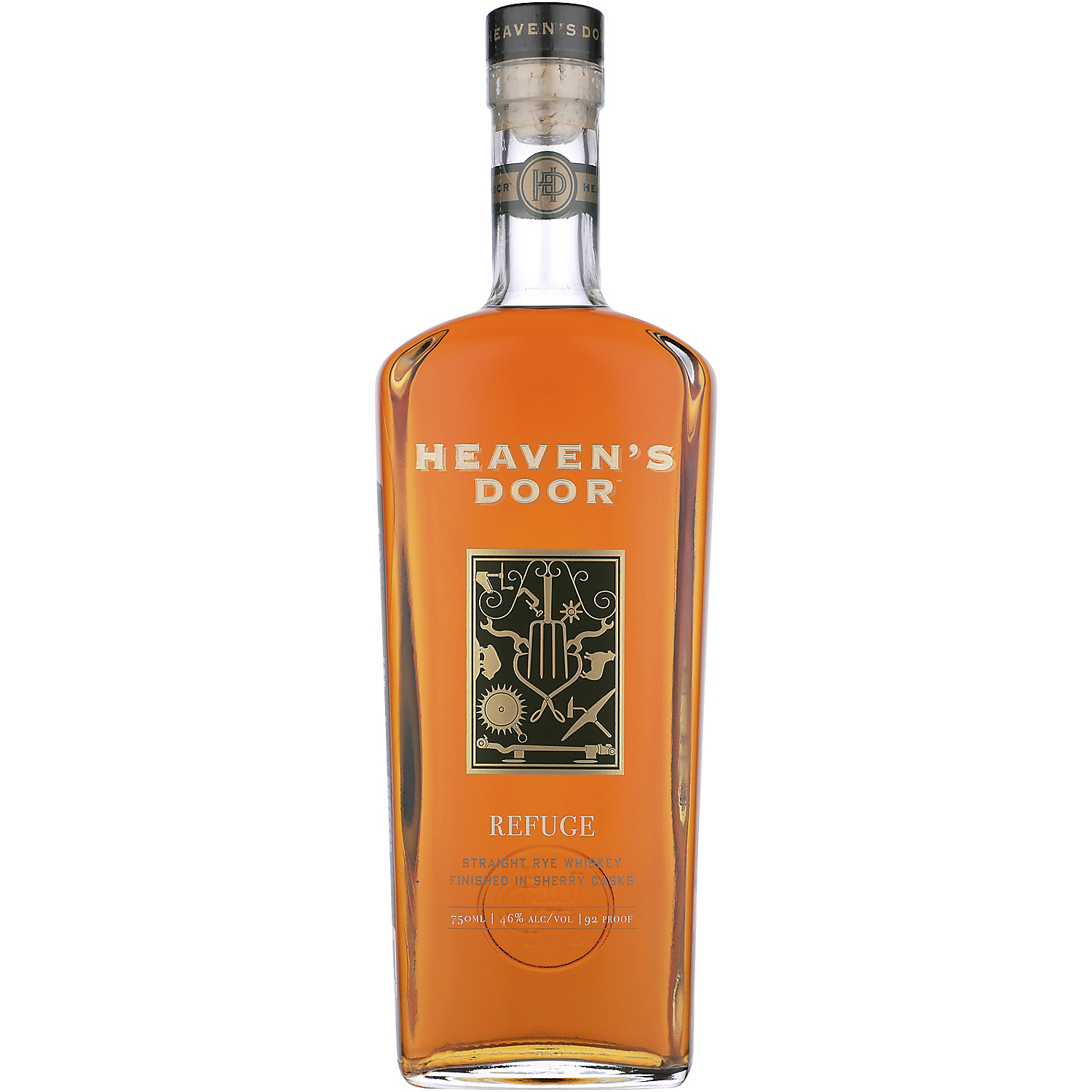 Heaven'S Door Straight Rye Whiskey Refuge Finished In Sherry Casks 92 750ml