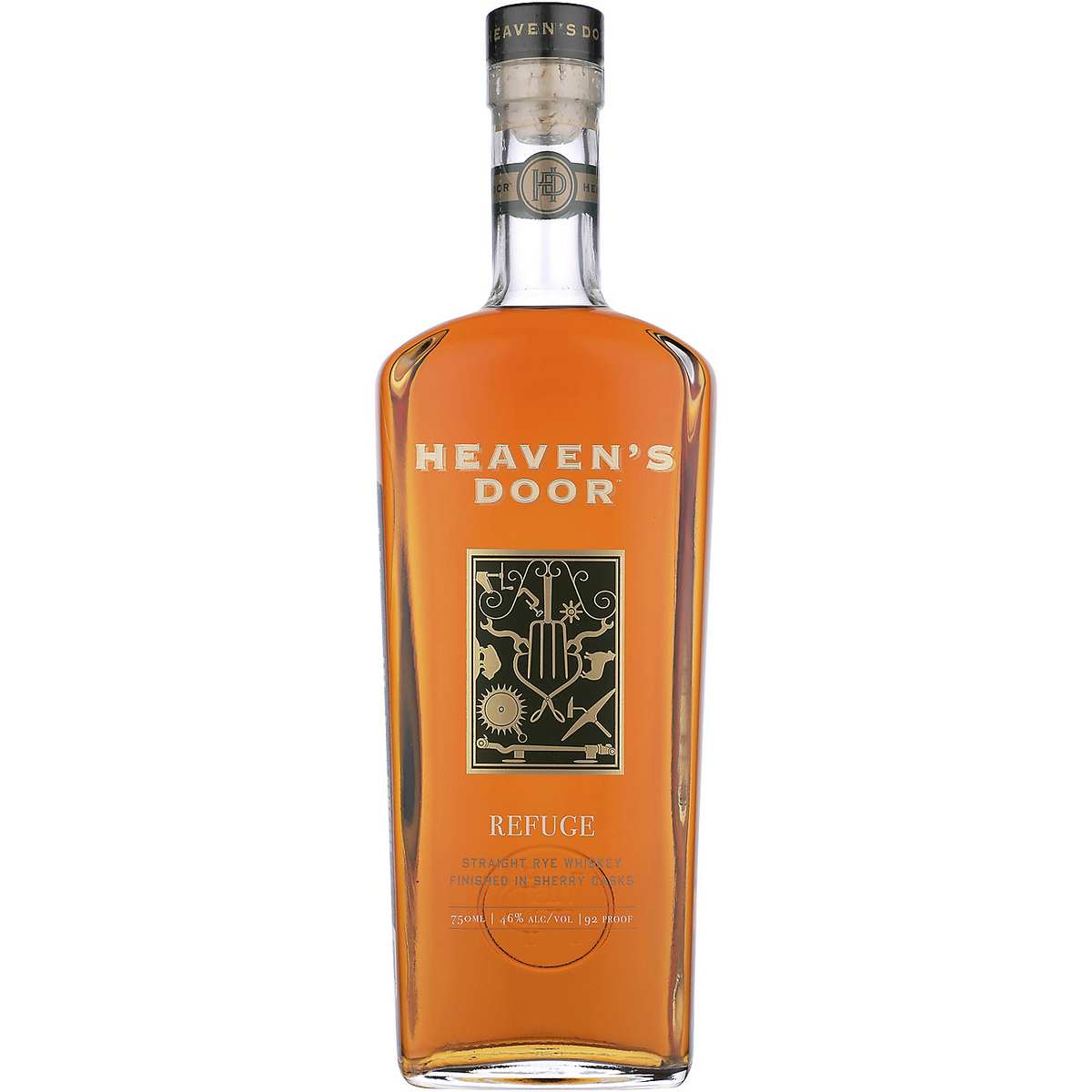 Heaven'S Door Straight Rye Whiskey Refuge Finished In Sherry Casks 92 750ml