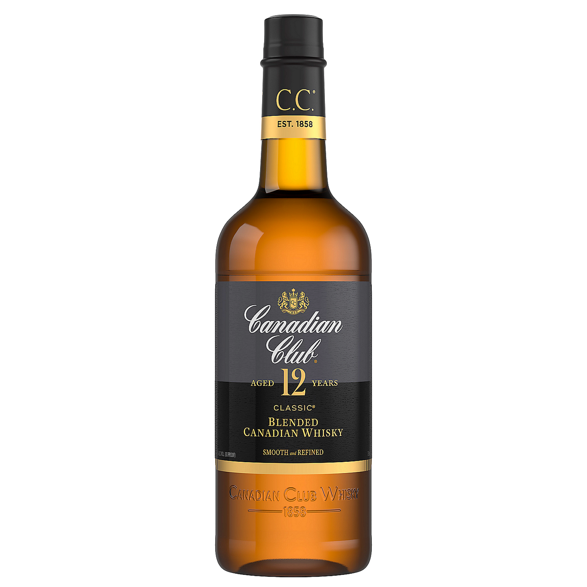 Canadian Club Canadian Whisky Classic 12 Yr 80 750ml