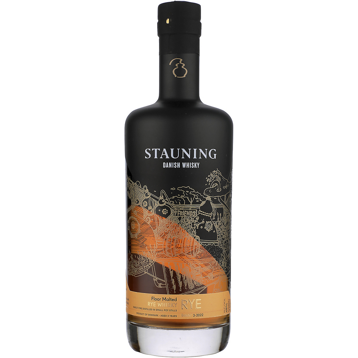 Stauning Whiskey Rye 3 Yr 96 750ml