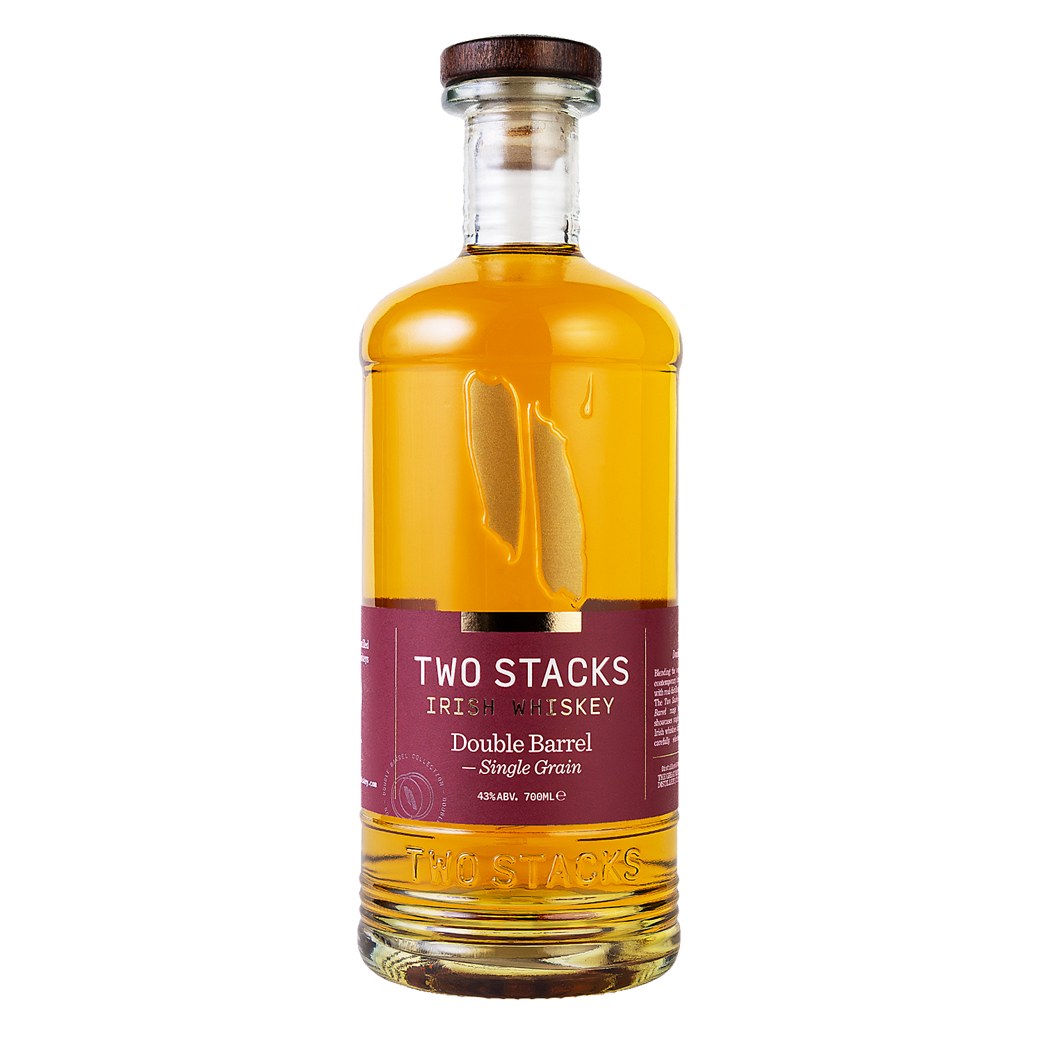 Two Stacks Single Grain Irish Whiskey Double Barrel 86 700ml