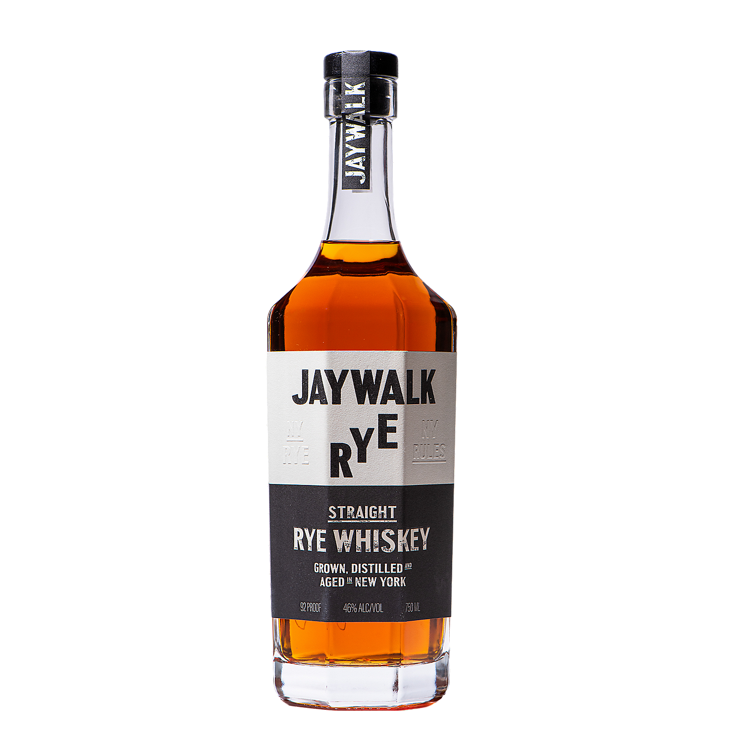 Jaywalk Straight Rye Whiskey 92 750ml