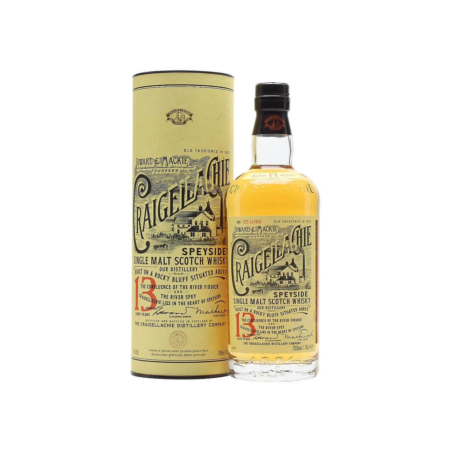 Craigellachie Single Malt Scotch Whiskey Bas-Armagnac Barrels 13 Yr 92 750ml