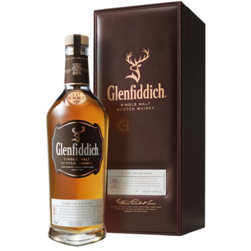 Glenfiddich 44 Years Old   Rare Collection Single Malt Scotch Whisky Cask No. 5114 750ml