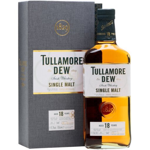 Tullamore Dew 18 Years Old   750ml