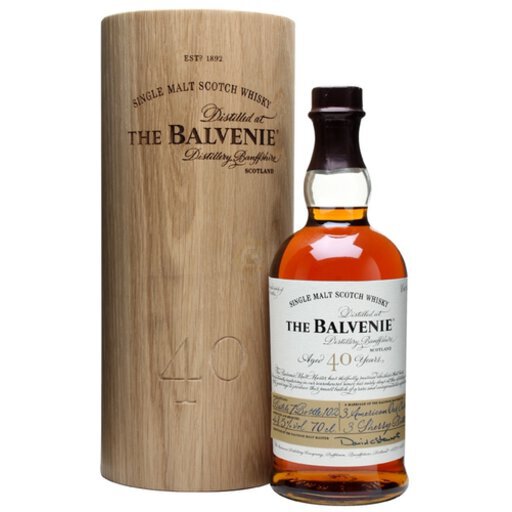 The Balvenie 40 Years Old Single Malt Scotch Whiskey 750ml