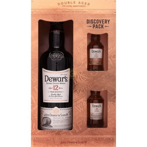 Dewars Special Rsv 15 Years Old Gift Set W 12 Years Old   & 18 Years Old 50ml