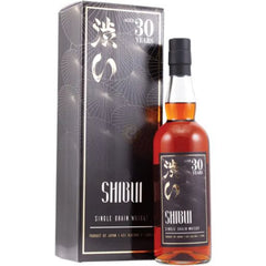 Shibui Single Grain 30 Years Old  s Japanese Whisky 750ml