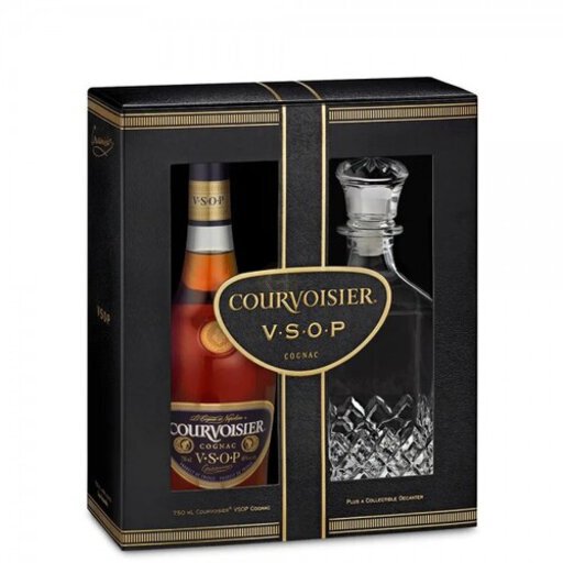 Courvoisir Vsop Gift Set 750ml