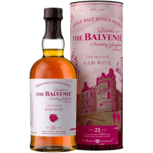 Balvenie 21 Years Old  ear Red Rose 750ml