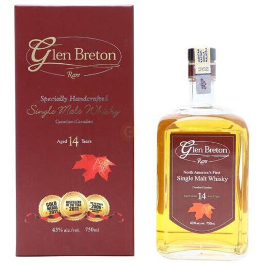 Glen Breton 14 Years Old Canadian Single Malt 750ml