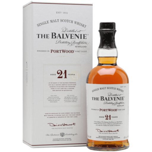 The Balvenie Portwood 21 Years Old Single Malt Scotch Whisky 750ml