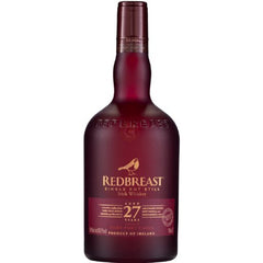 Redbreast 27 Years Old   Irish Single Pot Still Whiskey 750ml