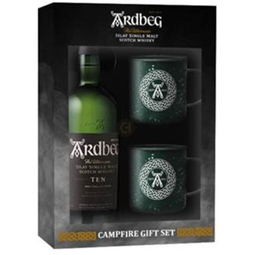 Ardbeg 10 Years Old Gift/2Cup 750ml