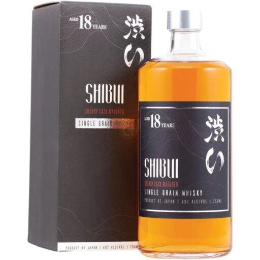 Shibui Whisky 18 Years Old   Sherry Cask Matured Single Grain Whisky 750ml