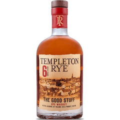 Templeton 6 Year Rye Whiskey 750ml