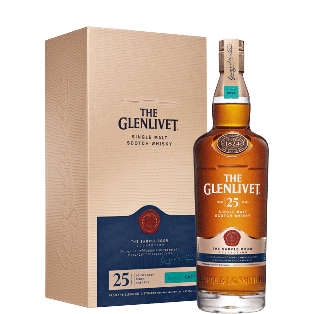 The Glenlivet 25 Years Old   Single Malt Scotch Whisky 750ml